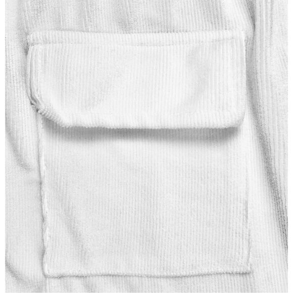 NWOT Marci White Stretchy Corduroy A-Line Mini Skirt Sz L - Picture 4 of 10